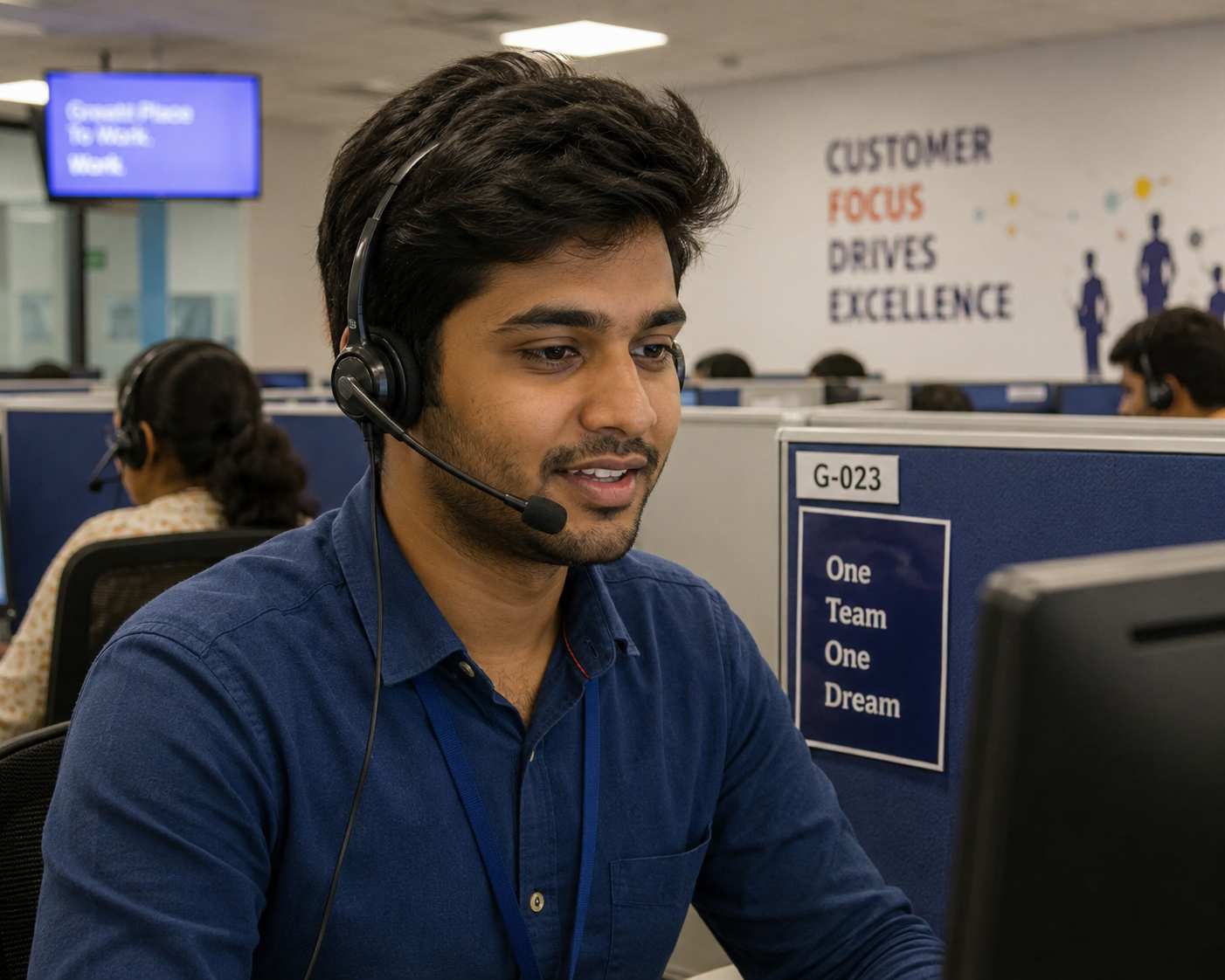 indian call center compressed